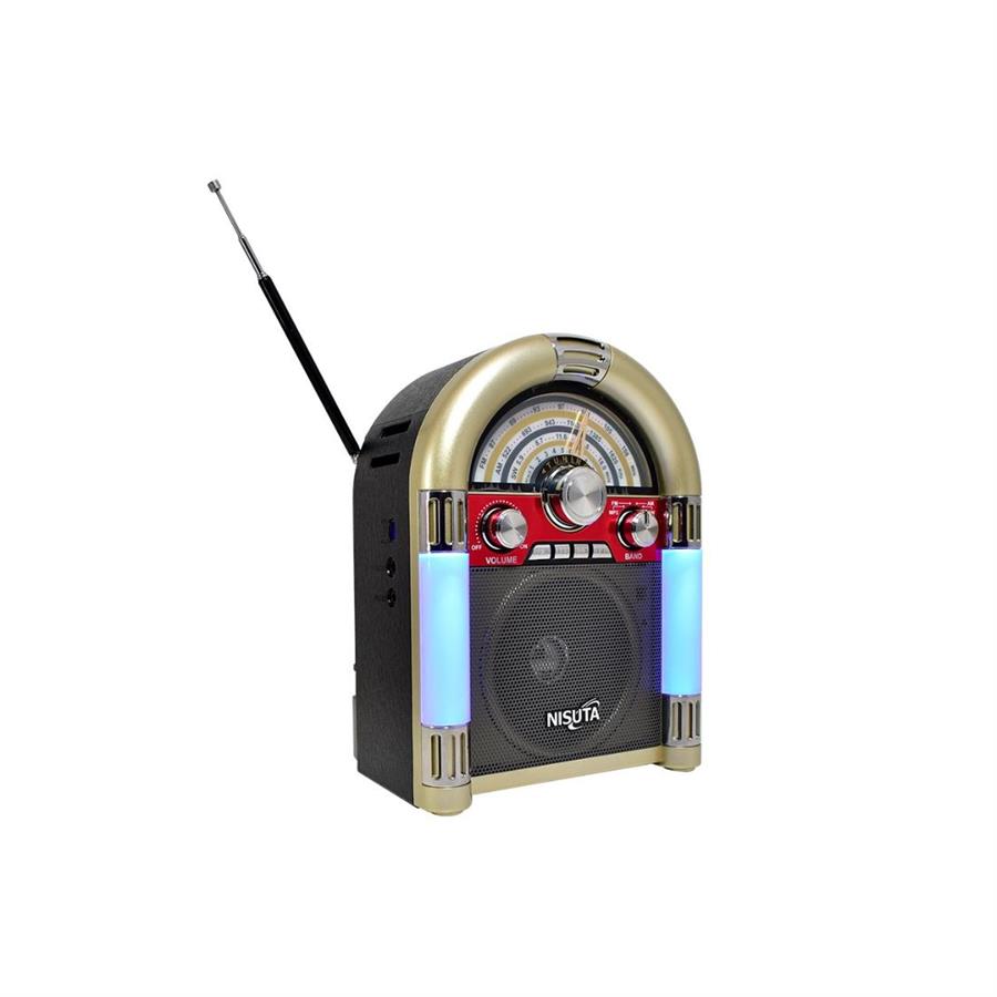 Radio AM/FM Vintage MP3/BT/AUX Nisuta (NS-RV20)