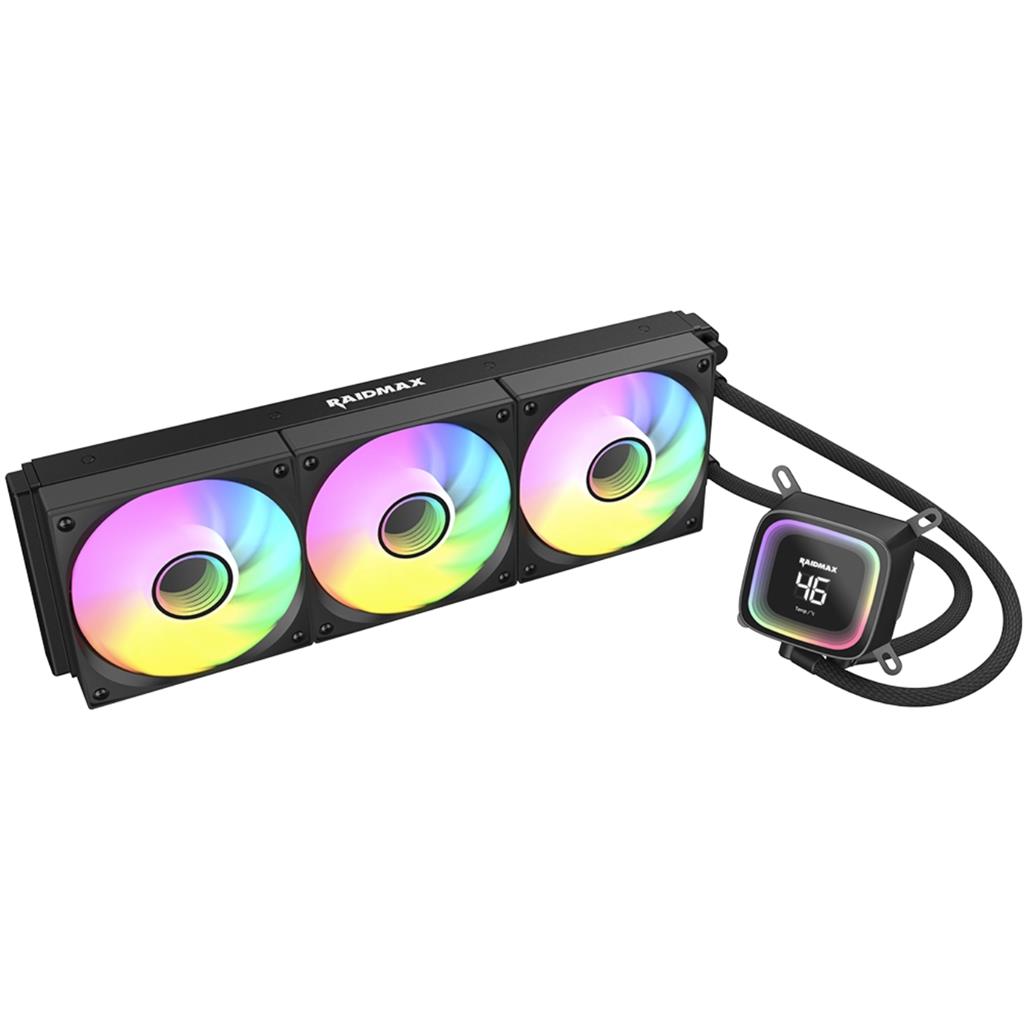WATER COOLER CPU RAIDMAX DIGITAL LD360 ARGB BLACK