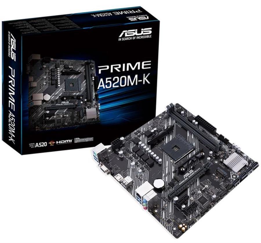 Mother Asus Prime A520M K V2/CSM (AM4)(DDR4)