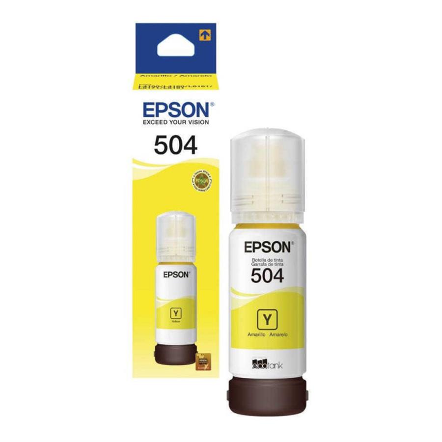 Tinta Epson 504 ORIGINAL AMARILLO 70 ML
