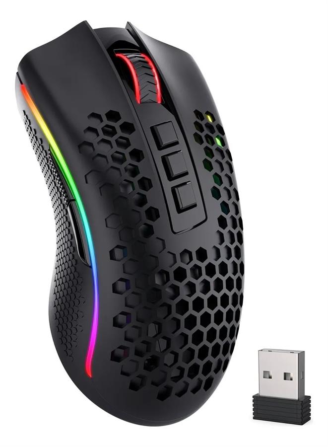 Mouse USB Gamer Redragon Storm Pro M808-KS Negro