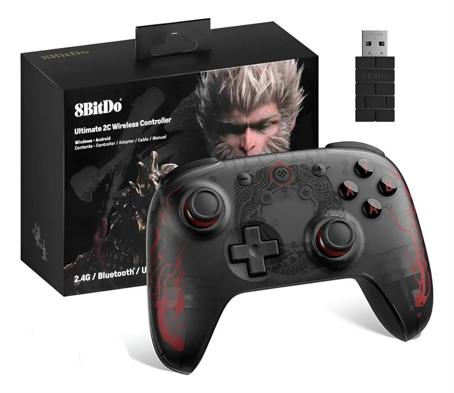 Joystick 8BITDO Ultimate 2C Wireless Black Myth WUKONG