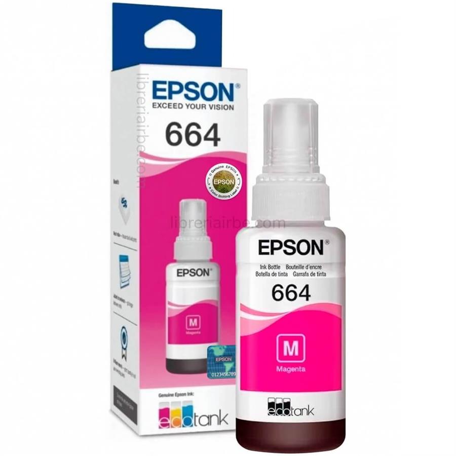 Tinta Epson 664 ORIGINAL 70 ML MAGENTA