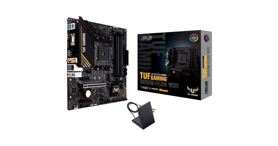 MOTHER ASUS (AM4) TUF GAMING A520M-PLUS WIFI