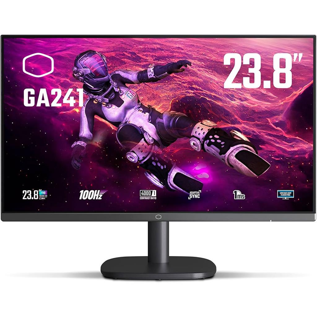 Monitor Cooler Master GA241 23.8" FHD (1920 x 1080) VGA   HDMI 100Hz 1ms