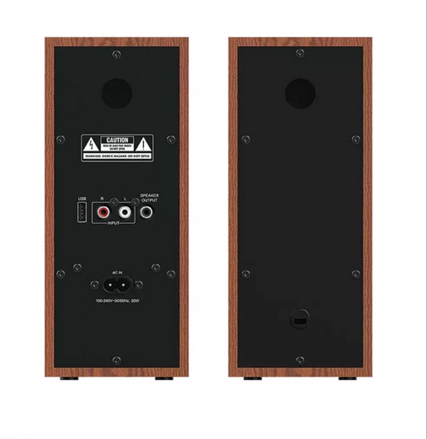 PARLANTE GENIUS RS2 SP-HF800BT WOOD