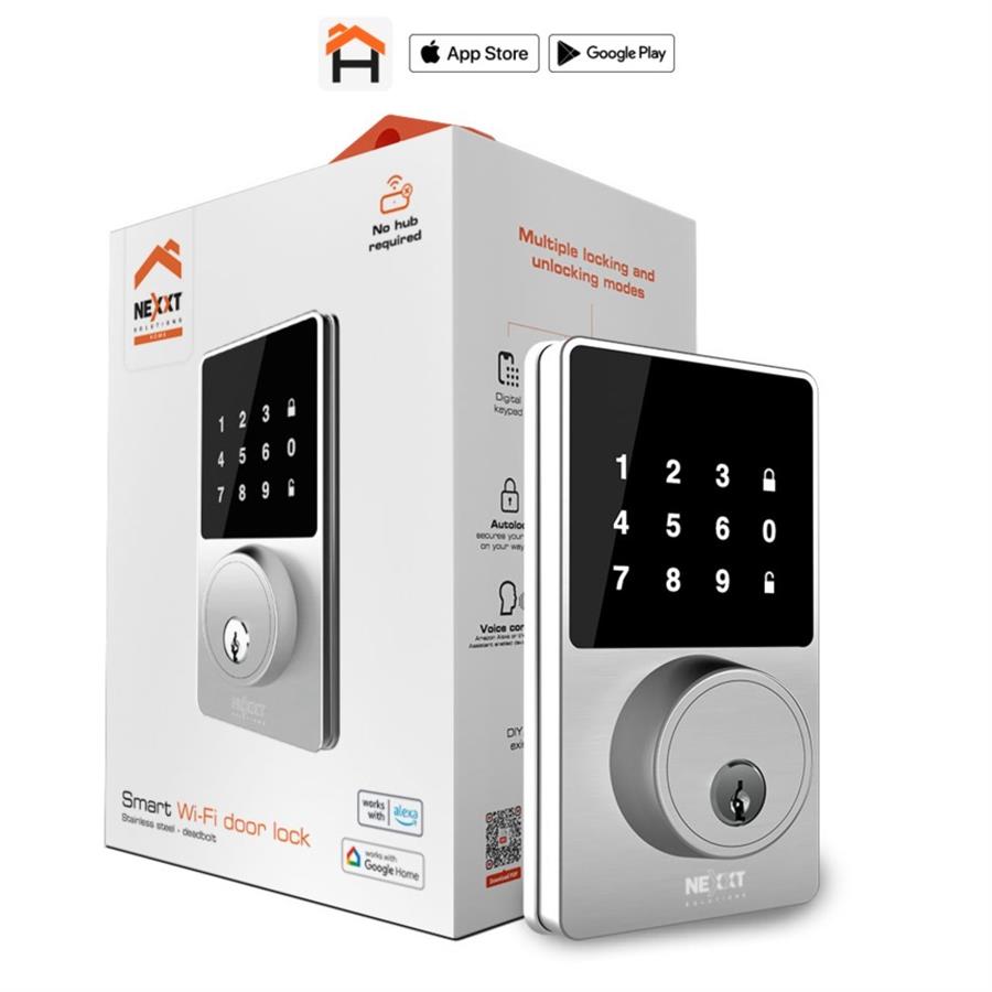 Cerradura Inteligente Nexxt Con Conexion Wifi -Smart Home (Nhs-D100)