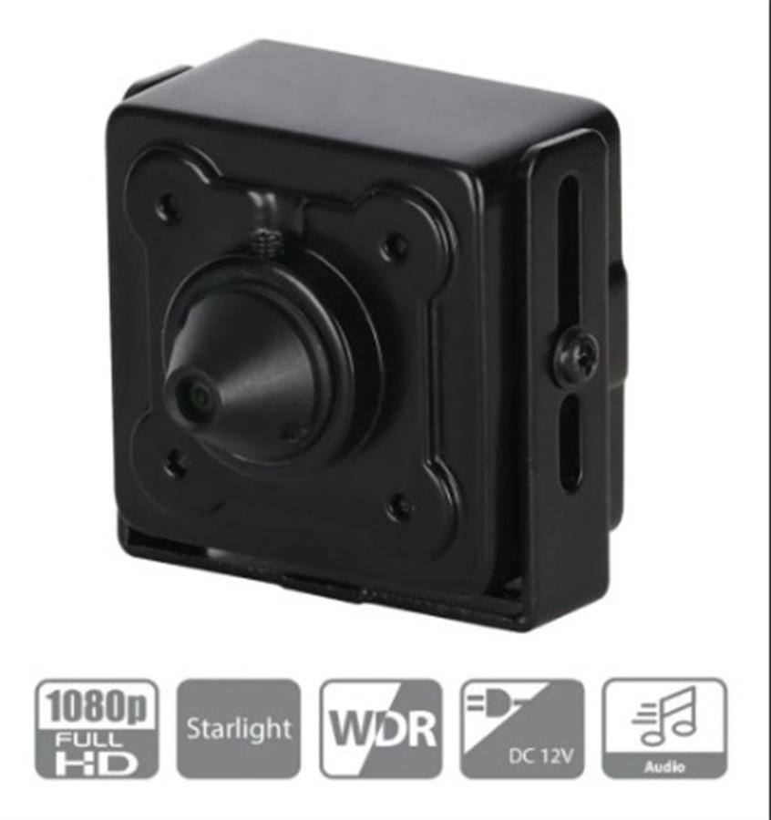 Cámara Pinhole Starlight HDCVI 2MP 2.8mm Dahua