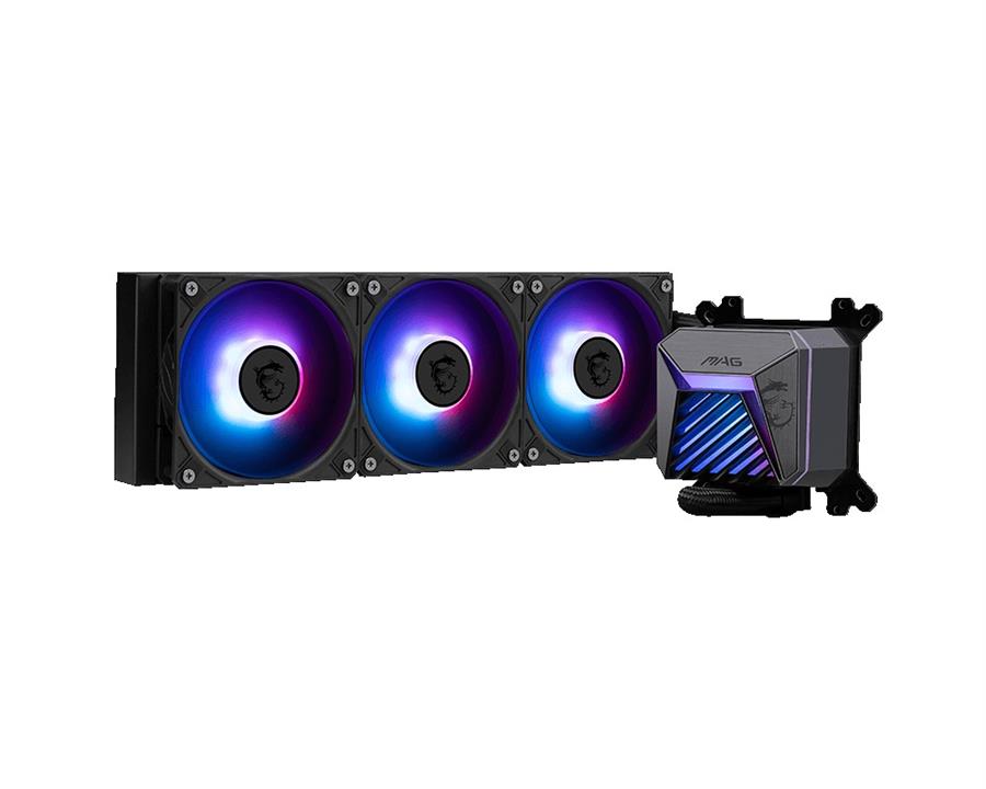 Water Cooling MSI MAG CORELIQUID A15 360 3x CPU Cooler 360mm Black