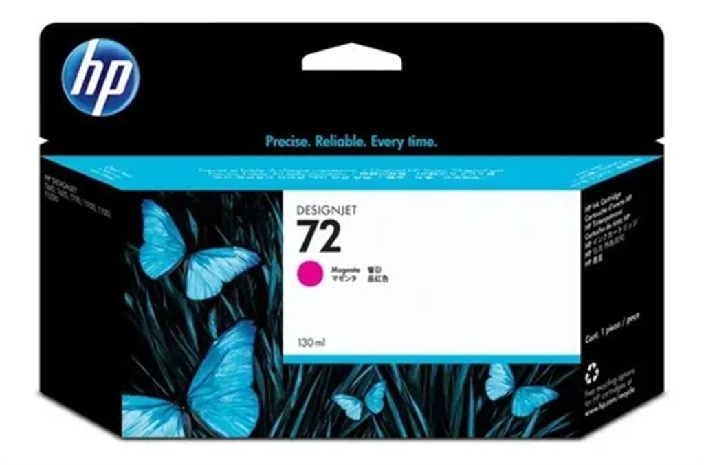 Cartucho de Tinta Plotter HP 72  Magenta 130ML