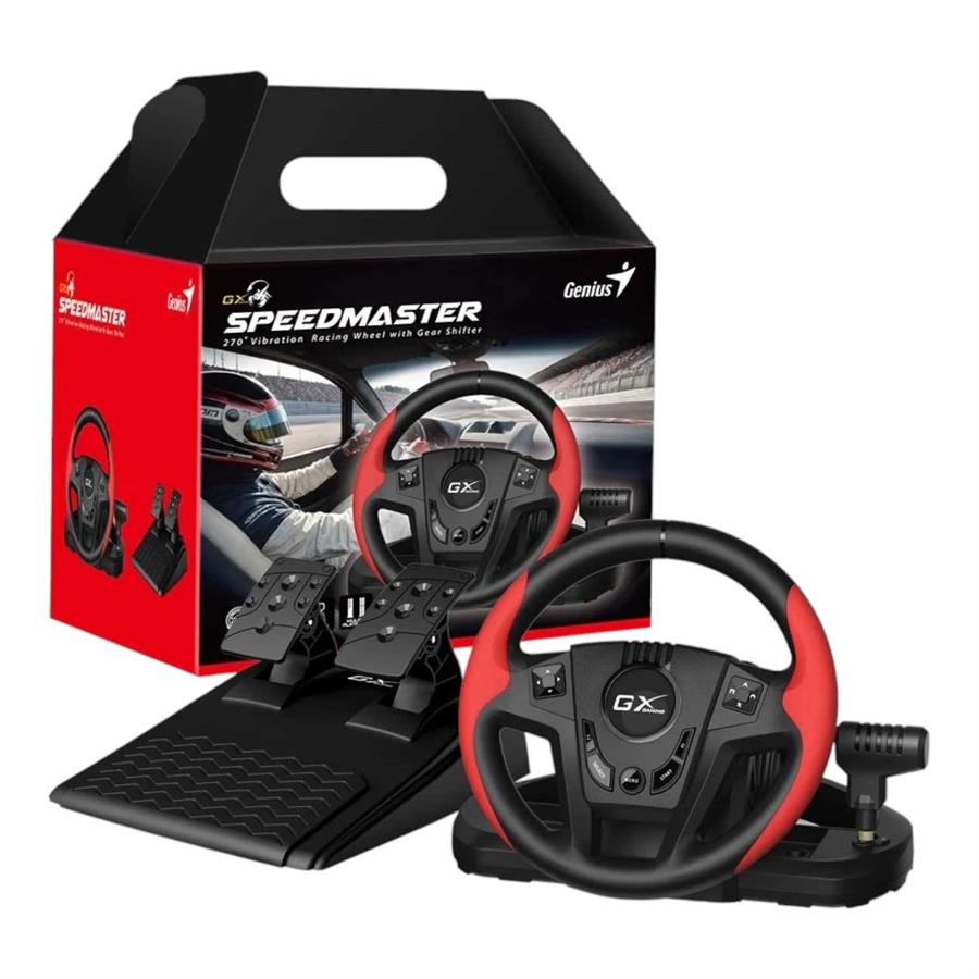 Volante Y Pedalera Genius Speedmaster