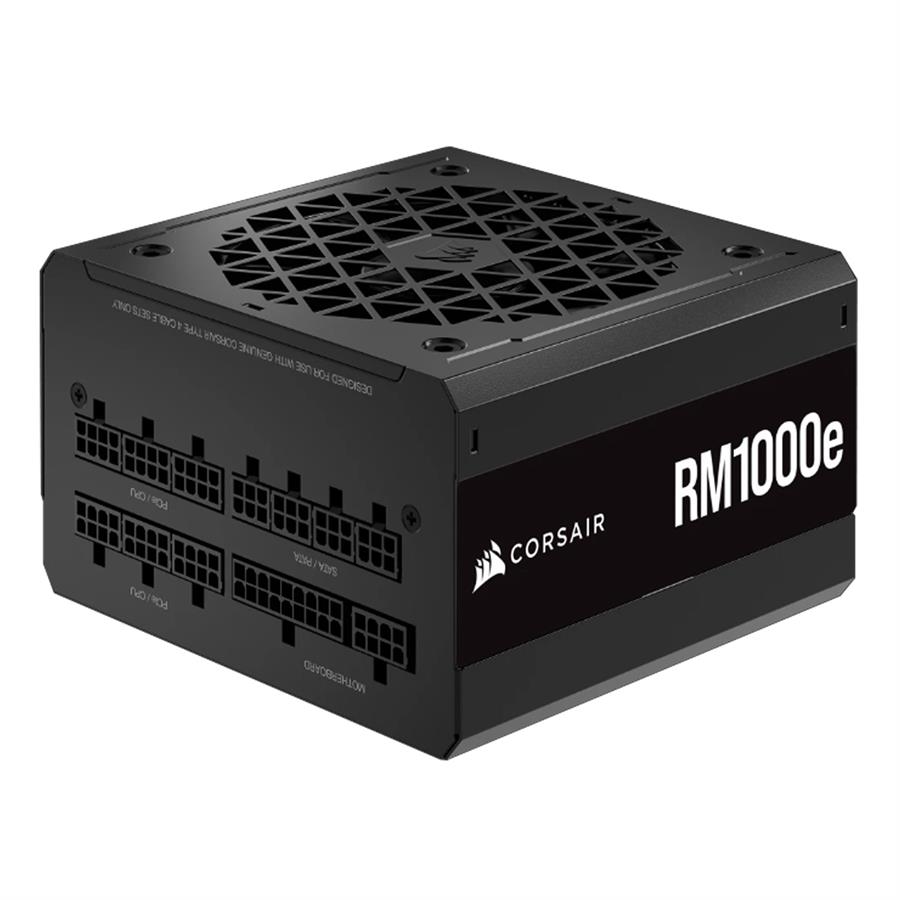 Fuente Corsair RM1000e 1000W Cybenetics Gold Full Modular PCIe 5.1 / ATX 3.1 Black