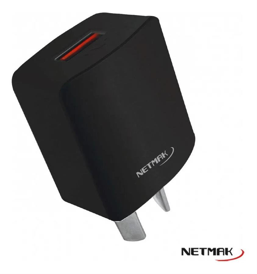 Cargador USB 10W Netmak (NM-CP18)