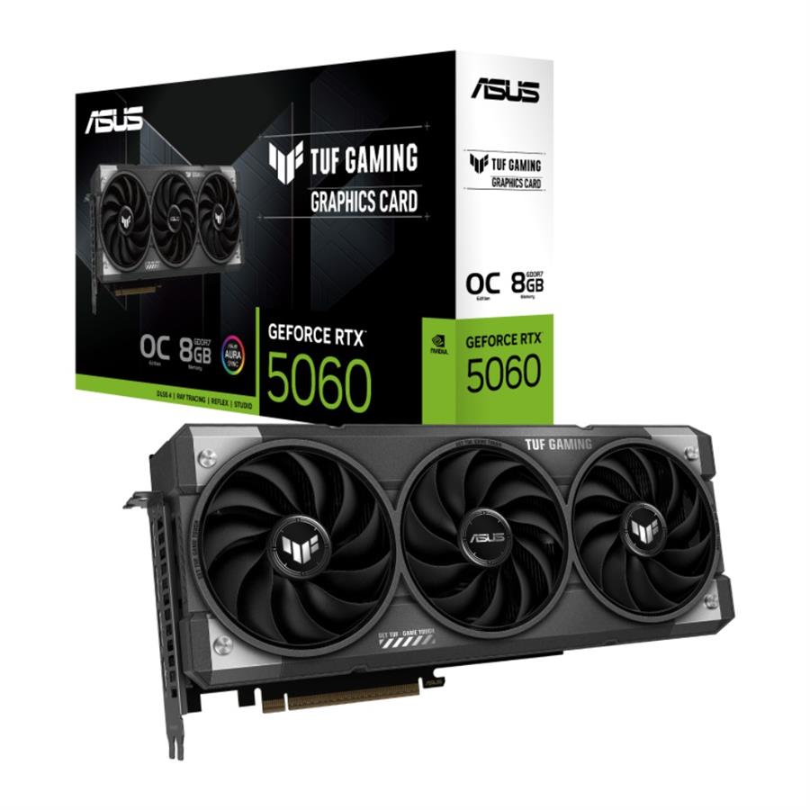 Placa De Video Asus TUF RTX 5060 8GB Gaming