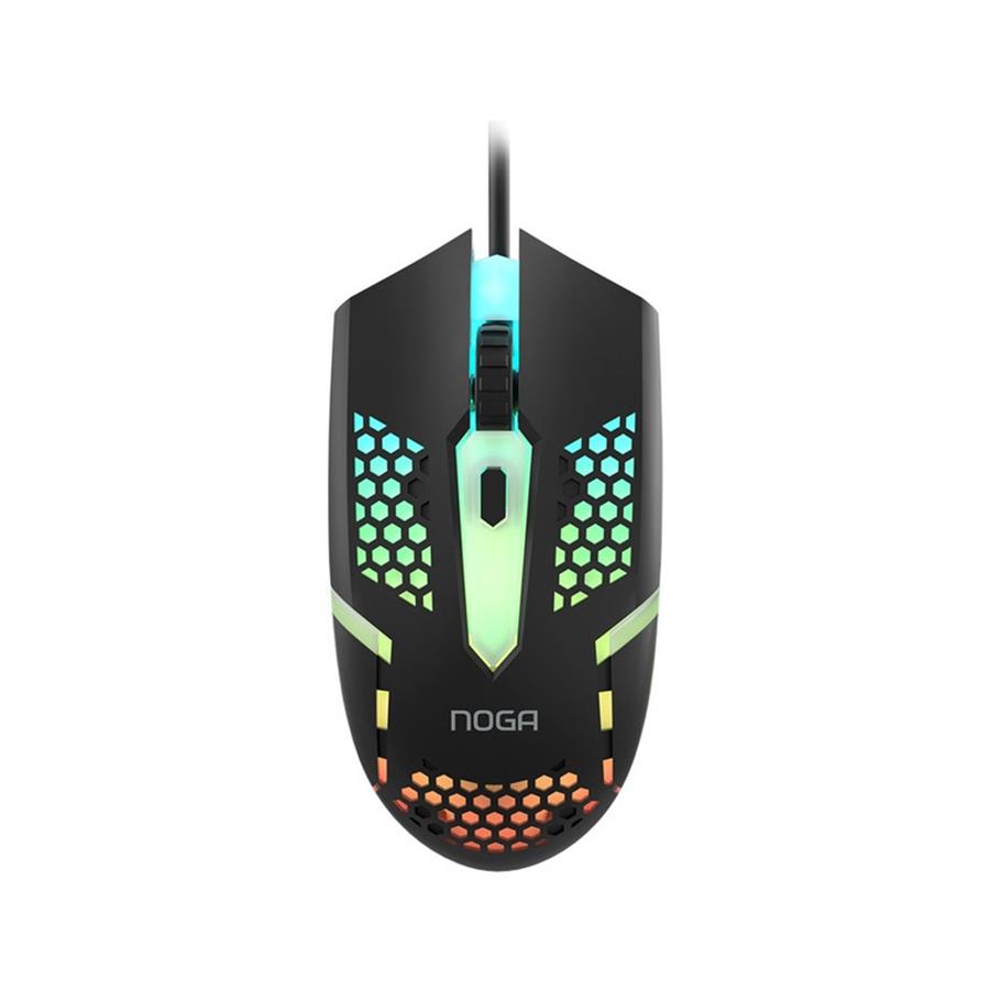 COMBO GAMER NOGA NKB-413 NEGRO (TECLADO+MOUSE+MOUSE PAD) RETROILUMINADO4682