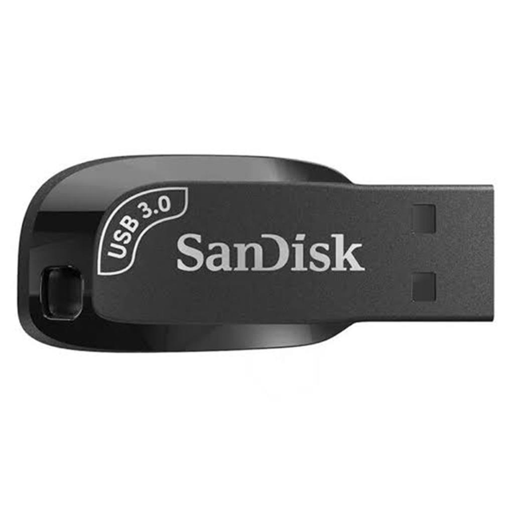 Pen Drive Sandisk Ultra Shift 3.0 USB Black 64GB