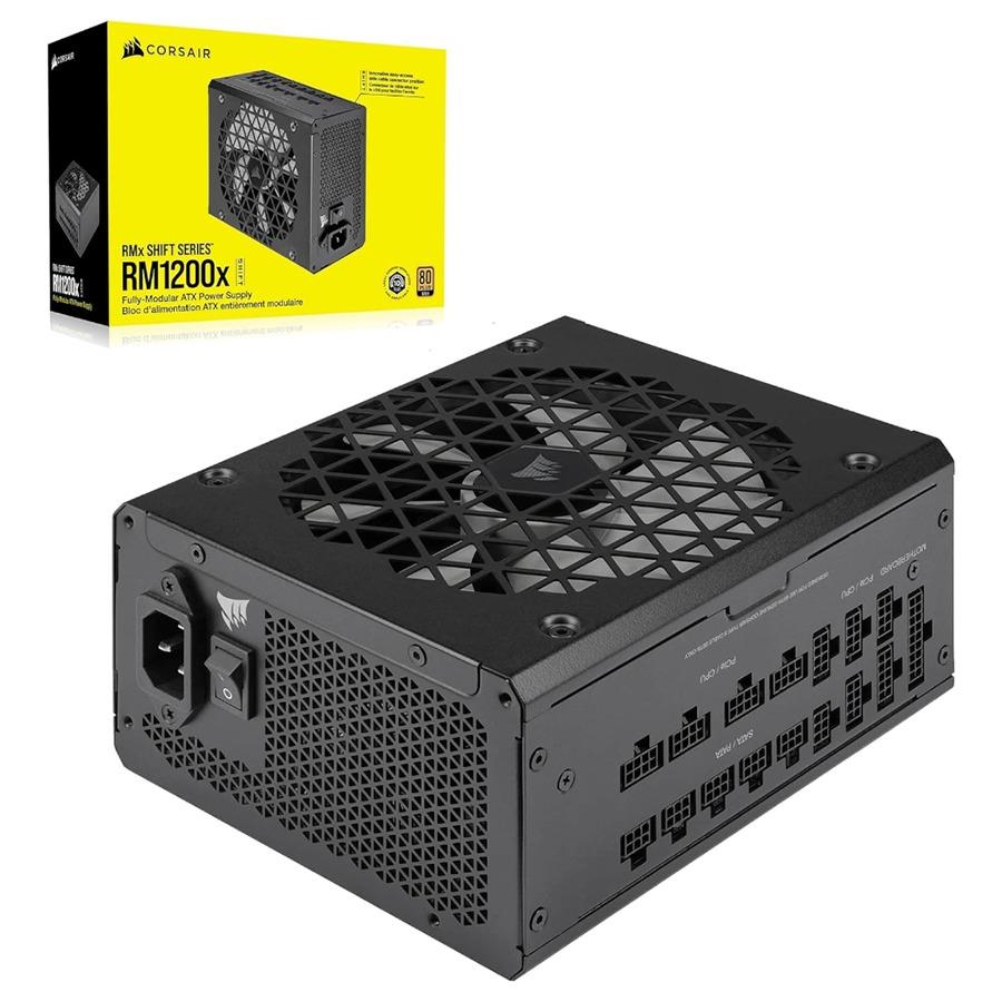Fuente Corsair RM1200x Shift 1200W 80 Plus Gold Full Modular PCIe 5.1 / ATX 3.1 Black