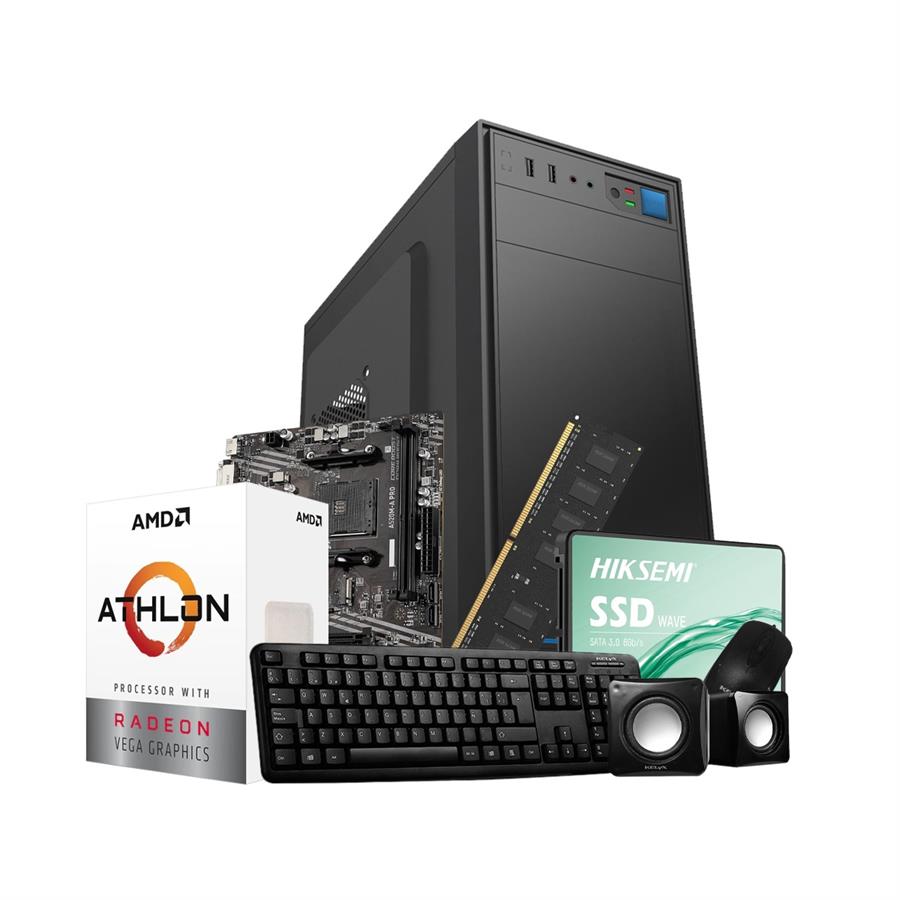 Pc Kelyx AMD Athlon 3000G 8G SSD 256Gb (MSI)
