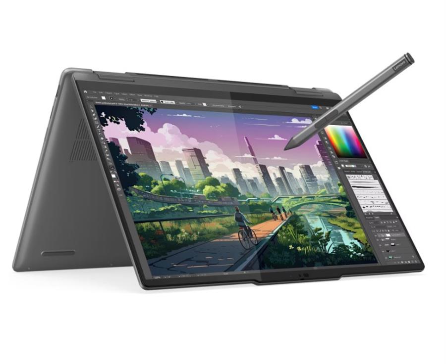 Notebook Lenovo Yoga 2 En 1 14" 14AHP9 R5 8640HS 16GB 6400MHZ 512GB