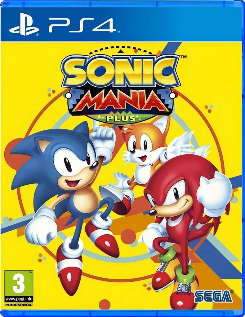 SONIC MANIA PLUS EU PS4 FISICO