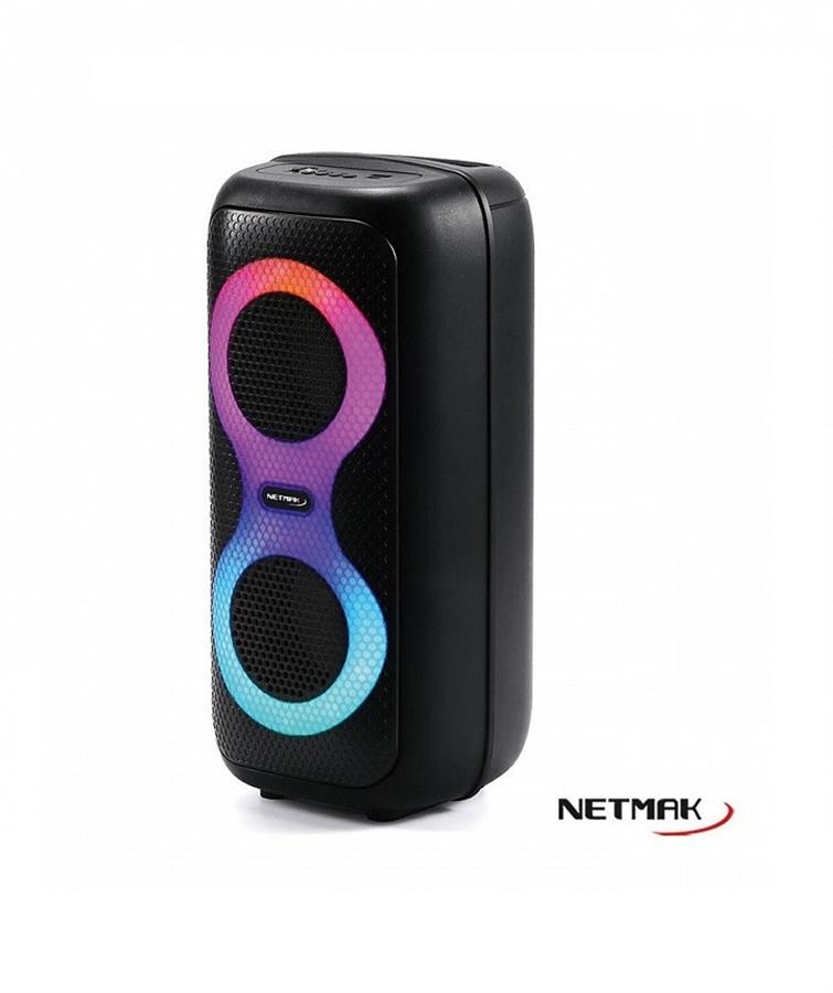 Parlante Bluetooth Netmak Doble 4" NM-CYRUS
