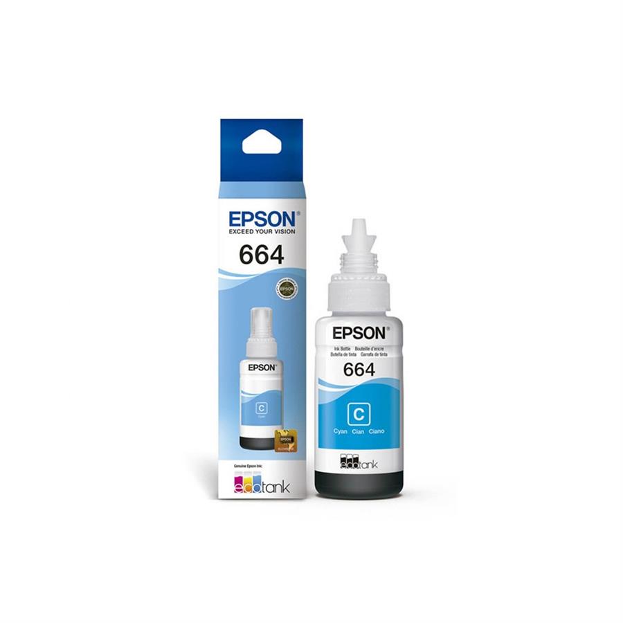Tinta Epson 664 ORIGINAL  70 ML CYAN