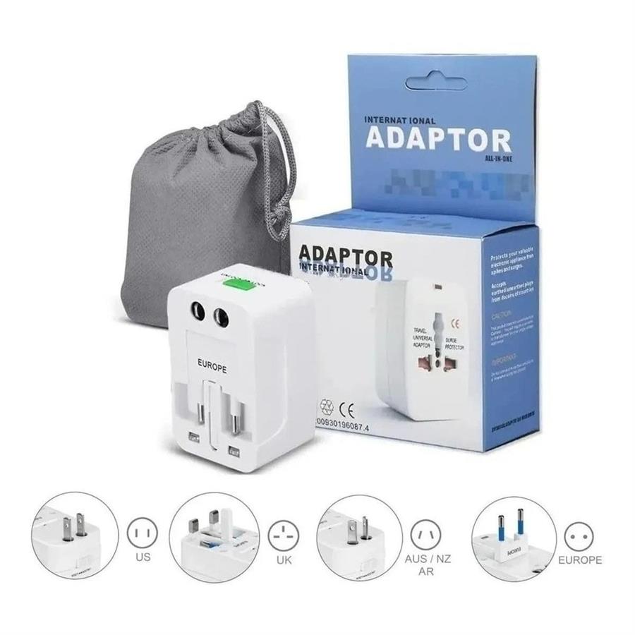 Adaptador Enchufe universal de viaje