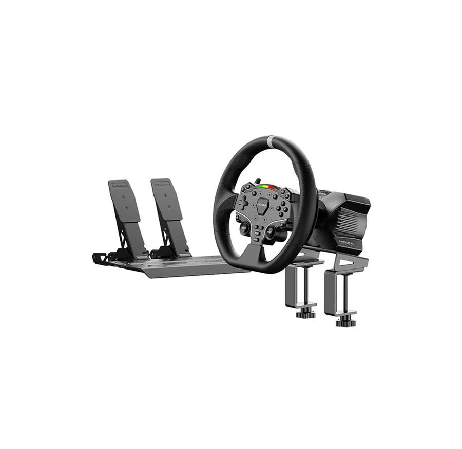 Volante + Pedalera Para PC Moza R3 Racing - Negro (A pedido)