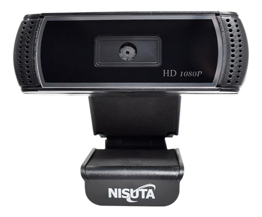 CAMARA WEBCAM NISUTA USB 1080P CON MICROFONO (NS-WC500A)