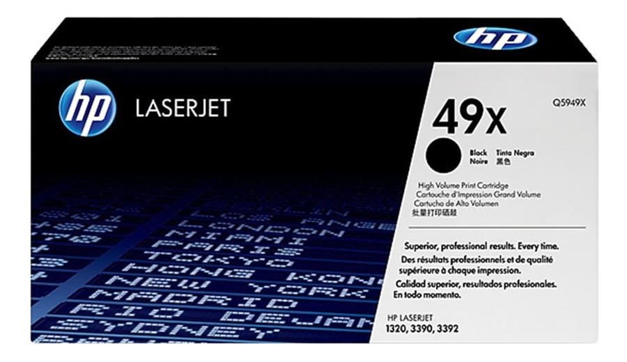 TONER HP ORIGINAL (Q5949X 49X) NEGRO