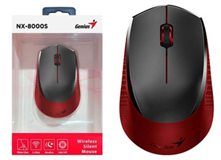 Mouse Genius NX-8000S (Wireless Silent Mouse) (Consultar colores disponibles)
