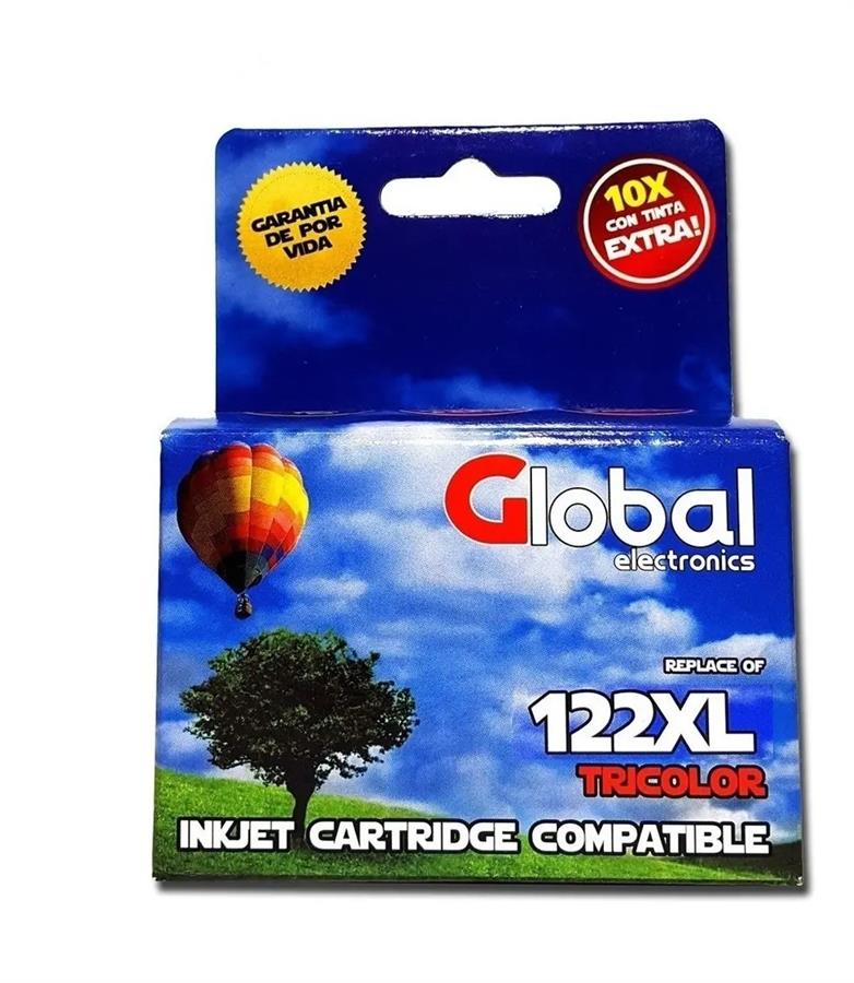 Cartucho HP 122 XL alternativo color global