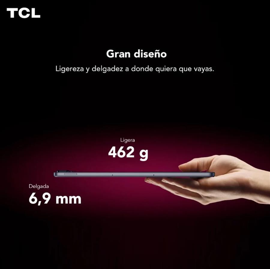 TABLET TCL 11" NXTPAPER 11 DARK GRAY 128GB/4GB