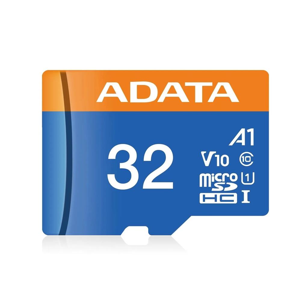 Tarjeta de Memoria Adata Premier microSDHC 32GB UHS-I U1 A1 V10 100MB/s con adaptador