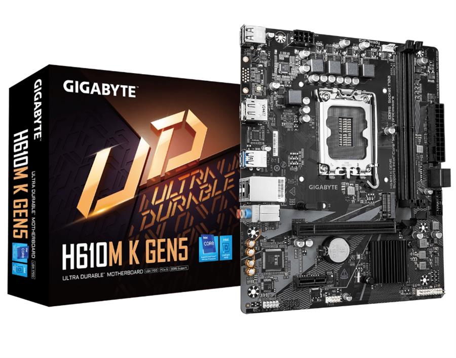Motherboard GIGABYTE H610M K GEN5 LGA1700 DDR5