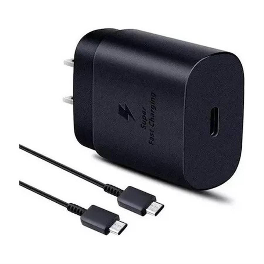 Cargador Samsung Galaxy Original 15W c/cable negro
