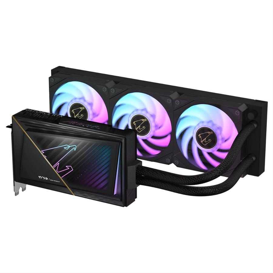 Placa De Video Gigabyte Aourus RTX 5080 Xtreme Waterforce 16GB