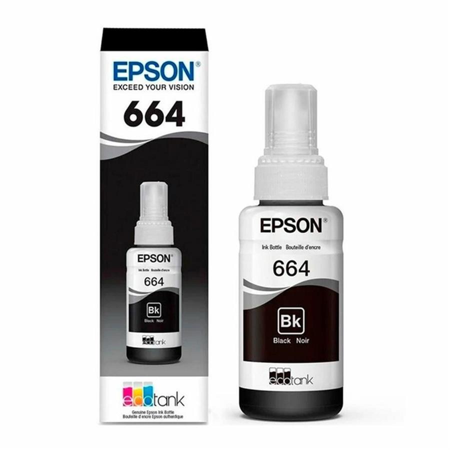 Tinta Epson 664 ORIGINAL 70 ML NEGRO