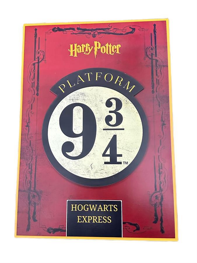 Cuadro Gamer 3D Simple Harry Potter 9 3/4