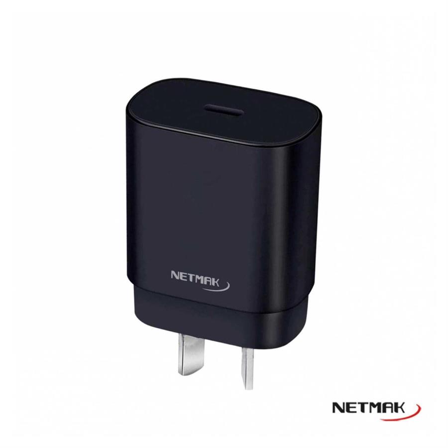 Cargador 220V Tipo C Netmak 25W NM-CP5