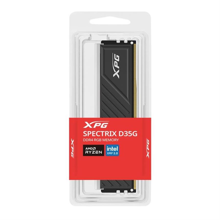 Memoria RAM XPG 16GB Spectrix D35G RGB Black (DDR4)(3200 MHz)