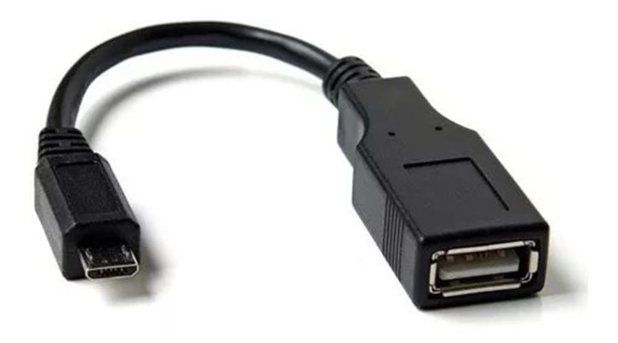 Cable Micro USB OTG a USB H de 10 Cm NOGA