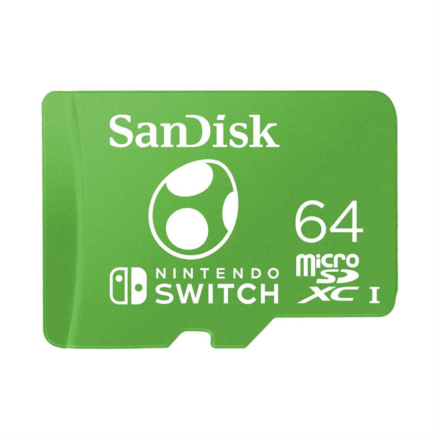 Memoria Sandisk Micro SD 64GB Oficial Nintendo Switch