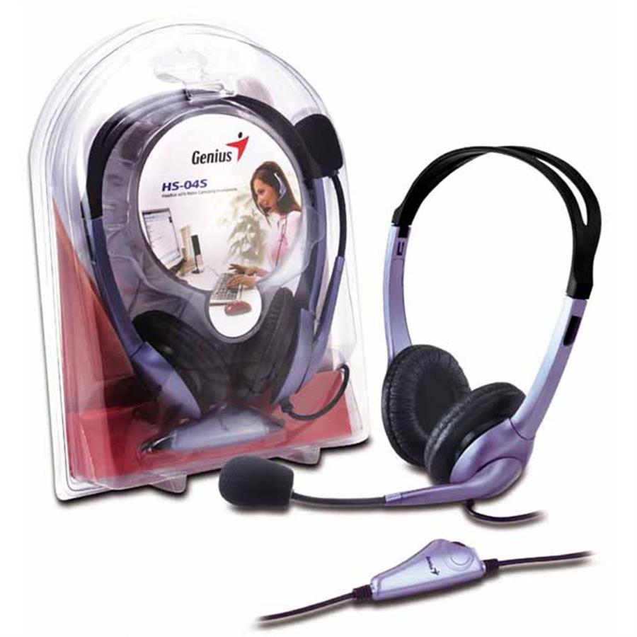 AURICULAR GENIUS HS-04S DUAL PLUG