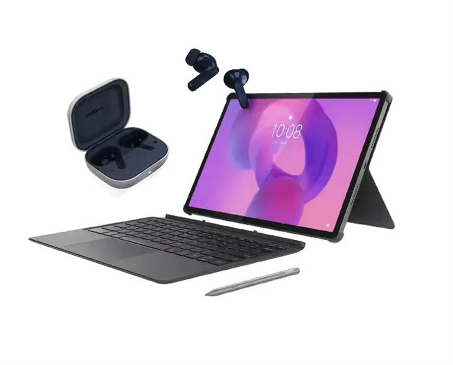 Tablet Lenovo Tab PRO 12.7" 3K 144HZ 8GB+256GB + Keyboard Pack + Precision Pen + moto buds