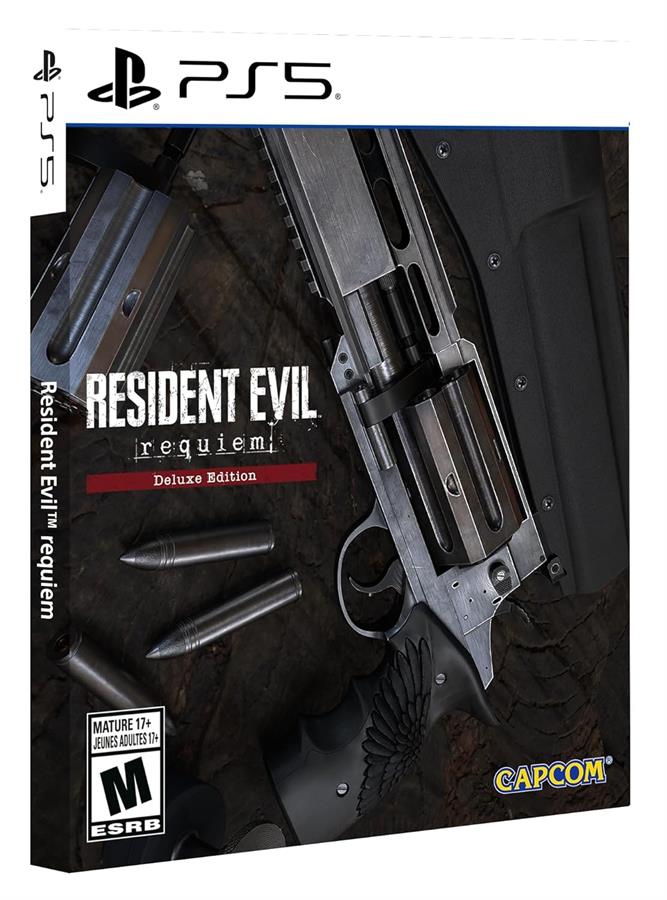 Resident Evil Requiem Deluxe Edition Steelbook PS5 físico (PREVENTA)