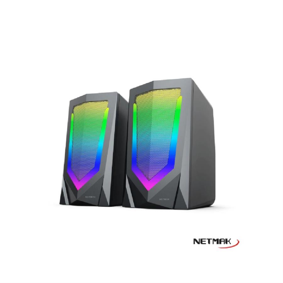 Parlante 2.0 Gaming Speaker Netmak (NM-N10)