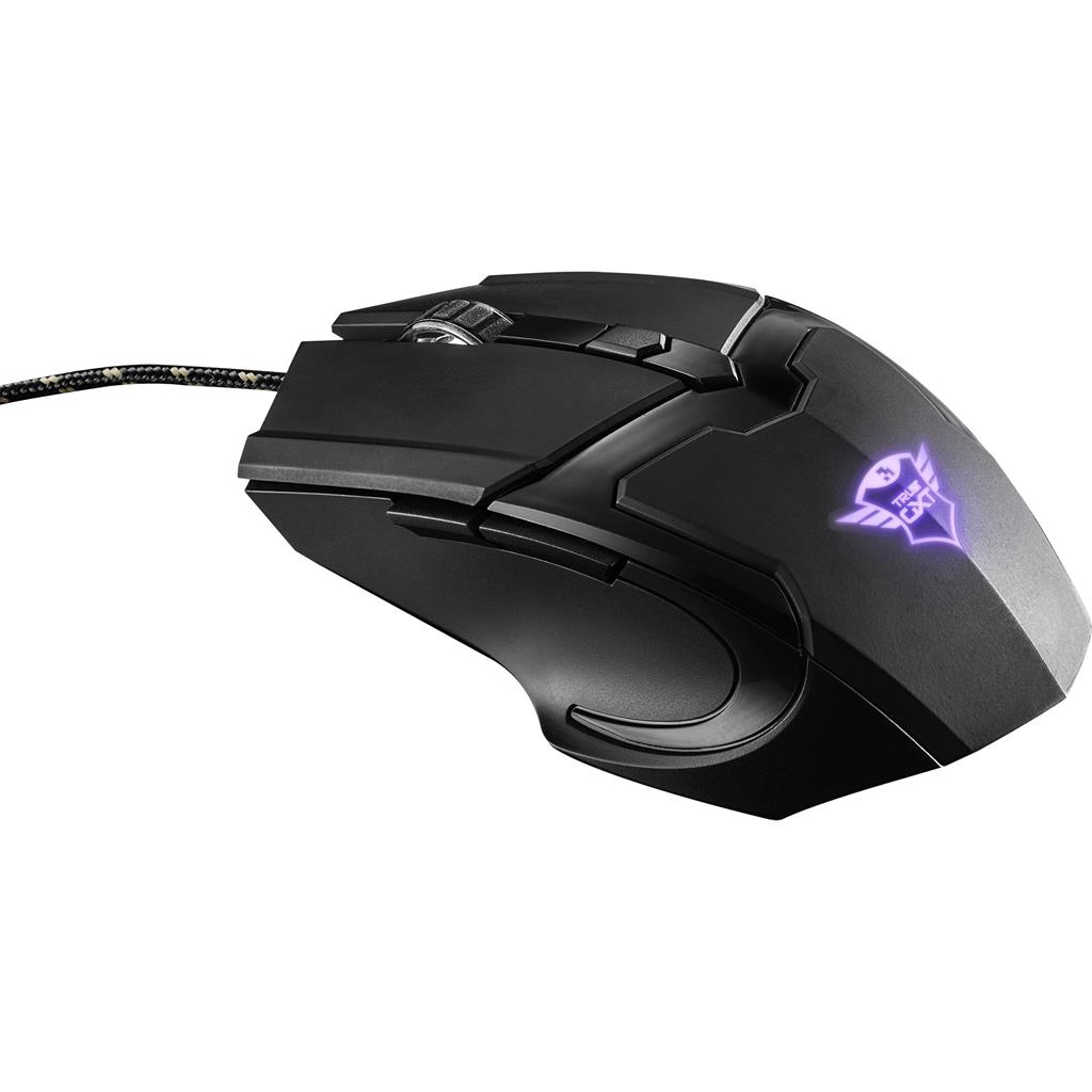 Mouse USB Gamer Trust GAV (GXT 101) Negro