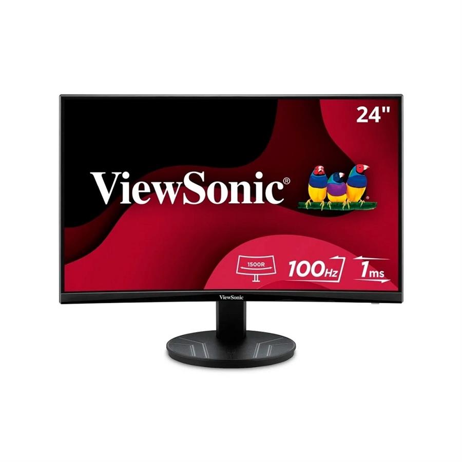 Monitor Viewsonic curvo 24" VA2416C Full HD Display Port HDMI