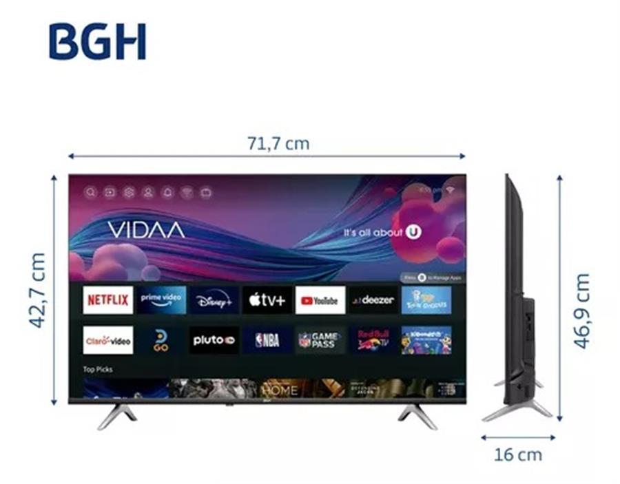 TV LED 43" BGH (B4323H5-VIDAA)